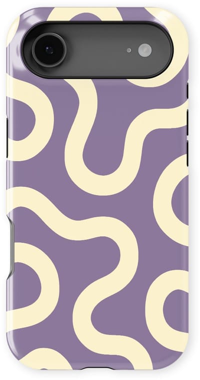 DripCase Motion Flow Tough Hoesje geschikt voor iPhone 17 Air | Backcover met Mag | Trendy Design | Valbescherming | Pastel Path