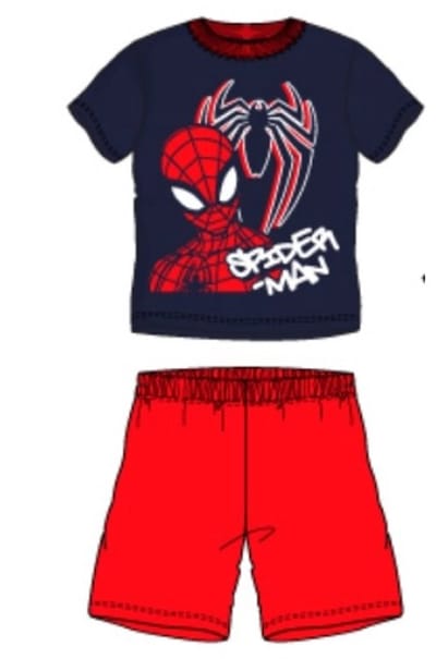 Marvel Spiderman Pyjama Navy Maat 98