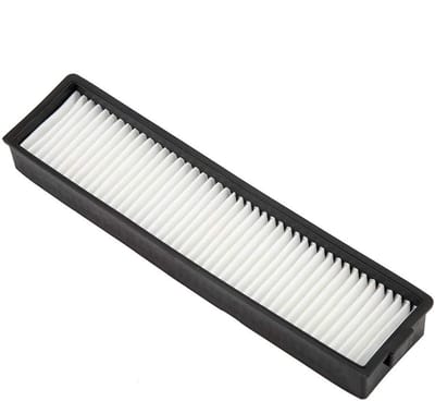 Dailygoods- HEPA Filter Vervanging - Compatibel met Hom Bot VR6270LVM/VR65710/VR6260LVM - Actieve Koolstof - Eenvoudig te Installeren - 182x44x22 mm - Verwijdert Allergenen - Robotstofzuigerfilter