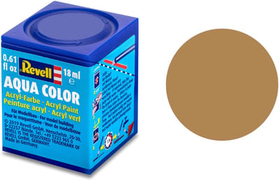 Revell Hobbyverf Acrylverf - Aqua #88 Ochre Brown - Matt - RAL1011 - Acryl - Verf potje - 18 ml
