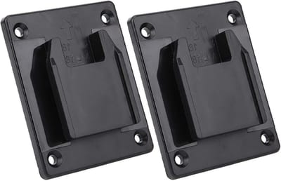Stevige Machine Stand voor Power Tools, Geschikt voor 18V en 20V Gereedschap, Wandplank Bevestigingen, Zwart