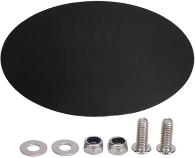 Dailygoods- Nummerplaat Ovaal - Aluminium 2,5 Mm Dikte - Duurzaam - Eenvoudige Installatie - Persoonlijk Ontwerp - Geborstelde Afwerking - Motorfietsplaat