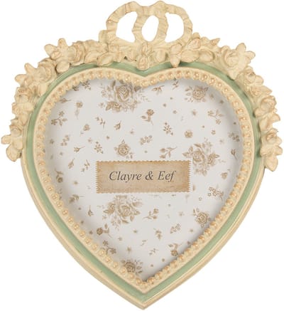 Clayre & Eef Fotolijst 10x15 cm Beige Kunststof