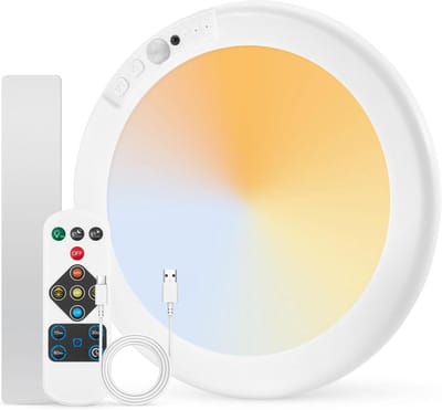 Plafondlamp met Bewegingssensor - Voor Keuken Slaapkamer Badkamer - Lamp Draadloos en Oplaadbaar - Kamerlamp