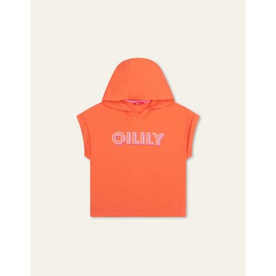 Oilily Hihi Hoody- maat140/10yr Living Coral