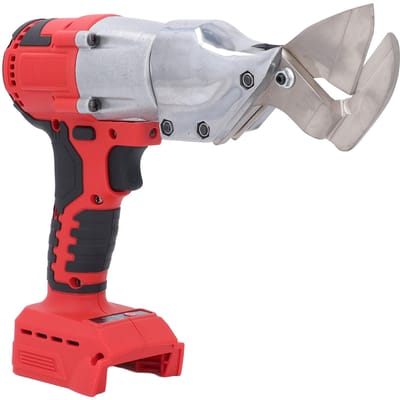 Cisailles à Métaux Sans Fil 800W Moteur Brushless Vitesse Variable Alimentées par Batterie 18V Tôle Électrique gray