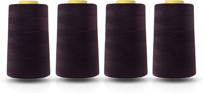 Polyester Naaimachine Garen - Lockmachine Draad - Kleding Maken - Hoge Steekkwaliteit - 4 Kegels 5000 Meter - Mix Kleuren