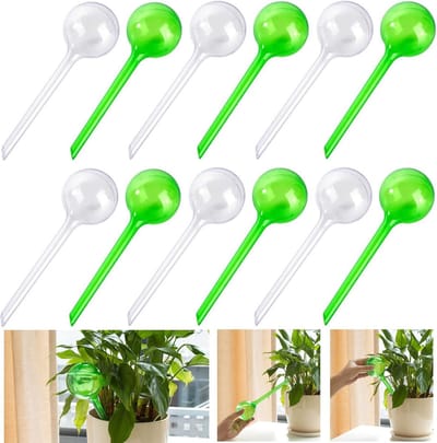 Tuinirrigatieballen - zelfbewatering - 12 stuks - PVC