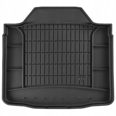 Rubber Kofferbakmat met Organizer Functie – Geschikt voor OPEL Insignia A Hatchback / Sedan 2008-2017 – Voor modellen met thuiskomer of reparatieset – TPE Rubber