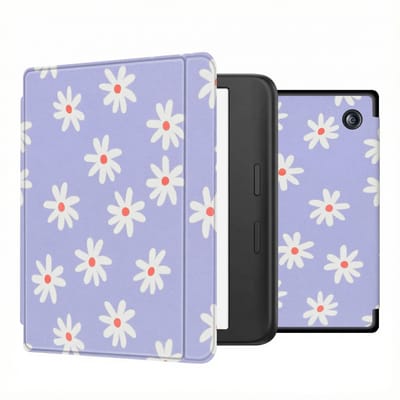 imoshion Design Slim Hard Case Sleepcover met stand voor de Tolino Vision 5 - Flowers Distance