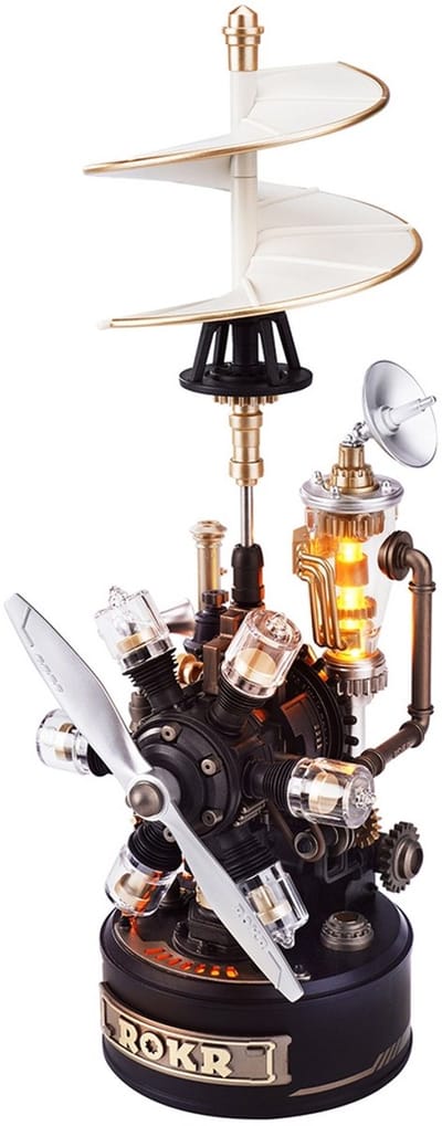 Robotime Da Vinci Helicopter - Industrial City Series - CGL01 - Bouwpakket - Knutselen - Mechanisch - ROKR