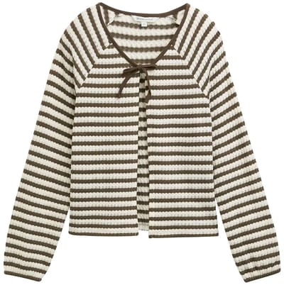 Tom Tailor 1047097 Cardigan Wit S Vrouw