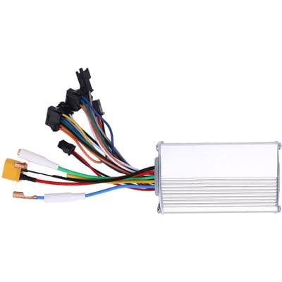 Elektrische Fiets Controller 48V 25A 1200W Achteraandrijving Motor Snelheidsregelaar voor Elektrische Scooter black