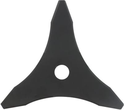 PRAKTISCHE TUIN Professioneel mes met 3 tanden - Geschikt voor bosmaaier - 255 mm snede - 25,4 mm boring - Dikte 3 mm