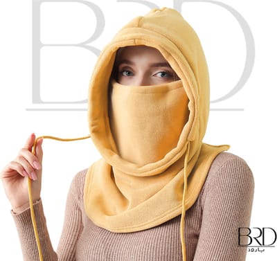 BRD® Winter | Tangerine Australian Velvet Fleece Balaclava / Bivakmuts | Nekwarmer mondmasker winter muts unisex onesize