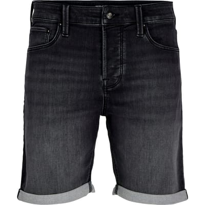 Jack & Jones zwarte heren broek   Stonewash wassing   Regular fit   5-Pocket zakken   Knoop- en ritssluiting   Duurzaam   Regular waist Zwart XL