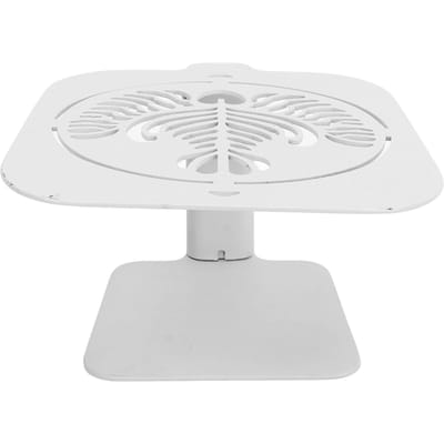 Koffie Weegrek Koolstofstaal Verstelbare Hoogte Waterdichte Weegstang Beschermstandaard voor White Latte Pattern white