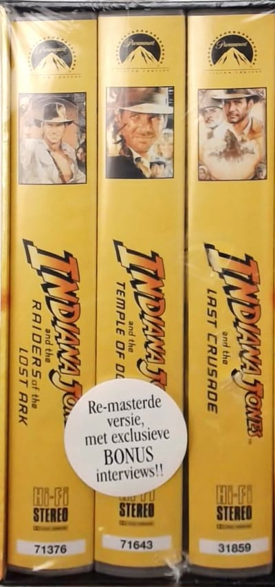 Indiana Jones Collection (3VHS)
