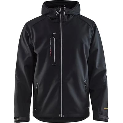 Blaklader Softshell Jack 4949-2517 - Mannen - Zwart/Zilver - L