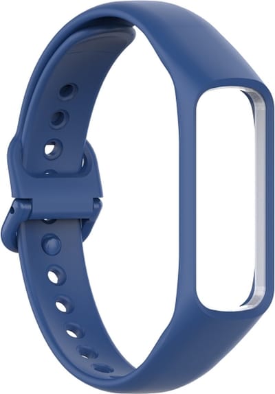 Siliconen bandje - geschikt voor Samsung Galaxy Fit 2 - blauw