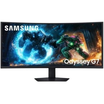 Samsung Odyssey G7 LS40FG756EUXEN - 4K Ultrawide Curved Gaming Monitor - 180Hz - 40 Inch