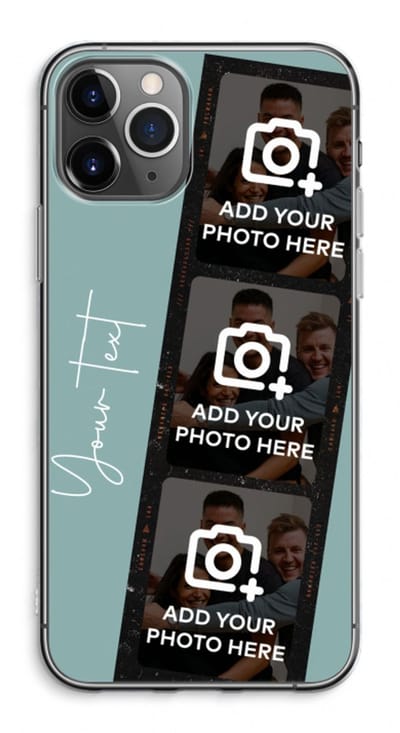 Gepersonaliseerd - Case Company® - Hoesje geschikt voor iPhone 11 Pro Max hoesje - Filmrol N°1 - Soft Cover Telefoonhoesje - Bescherming aan alle Kanten en Schermrand