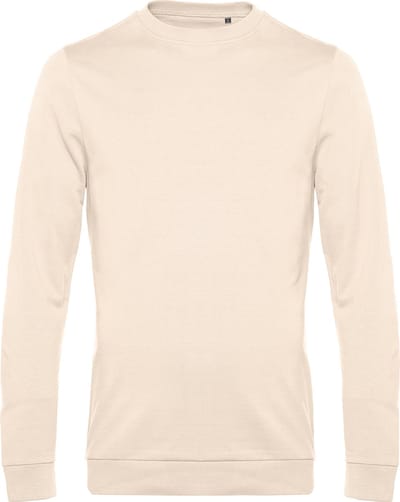 Sweater 'French Terry' B&C Collectie maat M Pale Pink/Roze
