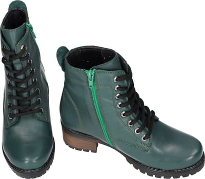 Andrea Conti -Dames - groen donker - bottines - maat 39