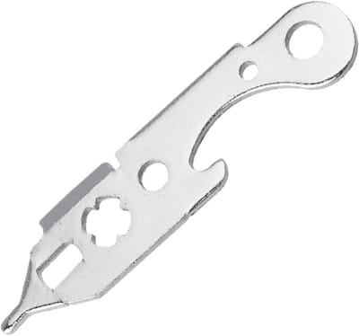 Dart Gereedschap - Puntverwijderaar Multi-sleutel - Dart Onderhoud - Robuuste Metalen Constructie - 6 cm - Zilver