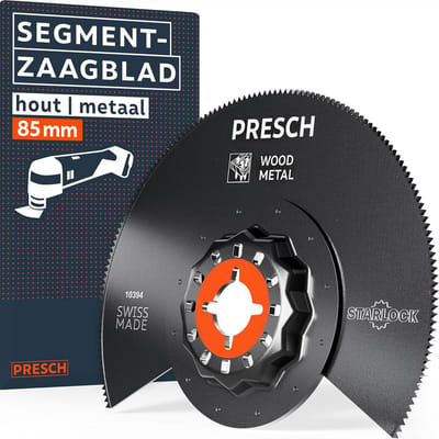 Multitool Segmentzaagblad voor Hout en Metaal - Nauwkeurige Bi-metaal Snedes met Starlock Systeem