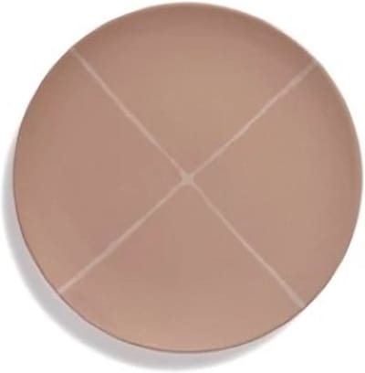 Serax Kelly Wearstler Zuma plat bord D28cm sienna