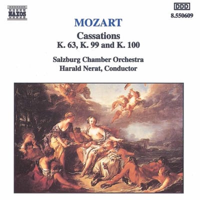 Salzburg Chamber Orchestra, Harald Nerat - Mozart: Cassations (CD)