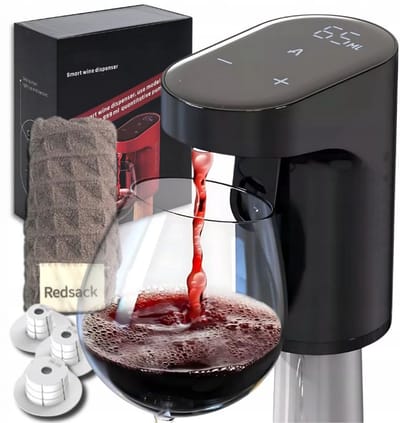 Redsack - Drank dispenser - Drankdispenser - Drankdispensers - Zwart - Wijn - Sterke drank
