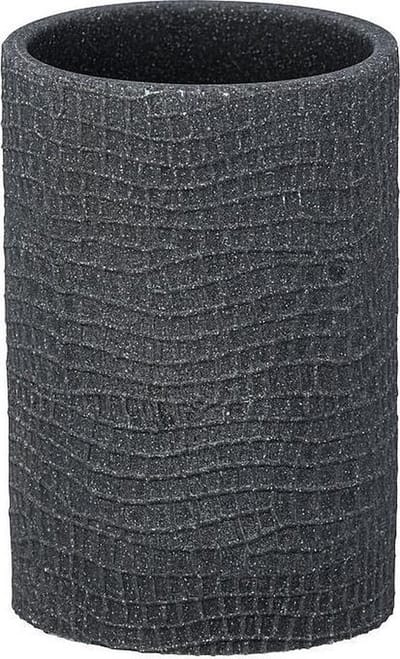 Wenko Badkamerbeker Peanut 7 X 10,5 Cm Polyresin Antraciet