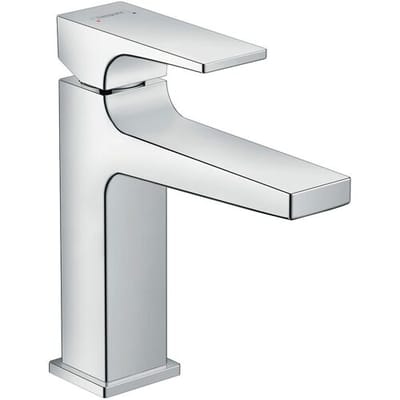 Hansgrohe Metropol single lever basin mixer 110 with lever handle and pop-up waste 32506000