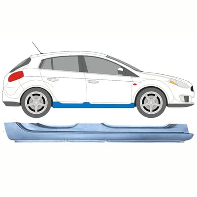 Volledige dorpel voor Fiat Bravo II 2007-2014 / Rechts
