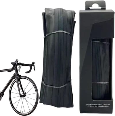 Racefietsbanden - Opvouwbare banden - Sportief fietsen - Lekbescherming - 700 x 28c - Zwart