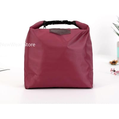 1 Pièce Sac à Lunch Thermique Isolé Portable Tissu Oxford Glacière Boîte à Lunch Sac de Rangement Sac de Transport Pique-nique Aliment Tote Sac Isolé