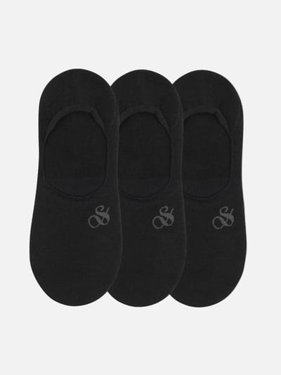 Scotch & Soda Non Terry Liner Sneakersokken 3-pack - Heren