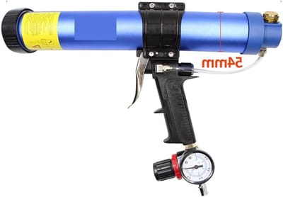 Kit Spuitpistool - Kit Kit Spuitpistool - Bouw en afdichting - Snelle gasontluchting - 600ml - Grijs