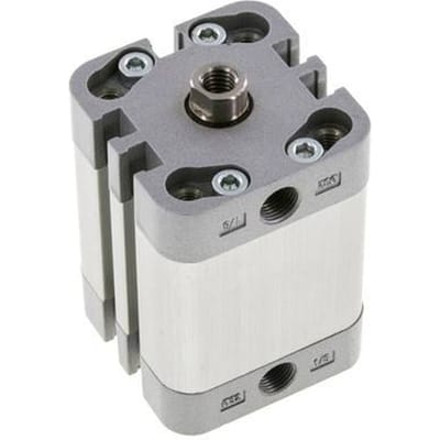 ISO 21287 Compacte Dubbelwerkende Cilinder 32-25mm - Magnetisch