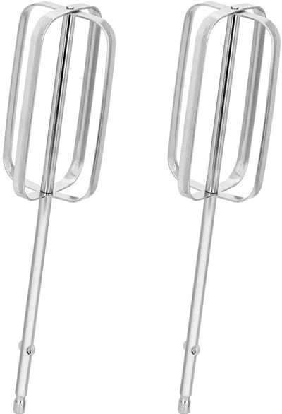 Dailygoody - Hand Mixer Beaters - 2 Stuks RVS Vervangende Onderdeel - Perfect voor Handmixers - Duurzaam en Sterk - Geschikt voor Bakken - Ideaal voor..