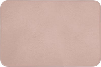 Badmat 90x60 cm - Antislip - Roze - Palet - Oud - Effen - Oudroze - Badmatten voor badkamer - Badkamermat - Douchemat - Badkamer mat