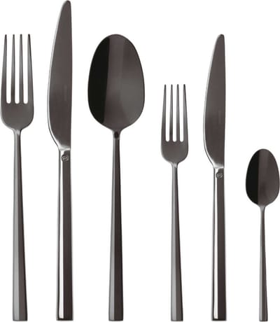 Sambonet Bestekset Rock - Zwart - 36 delig / 6 personen