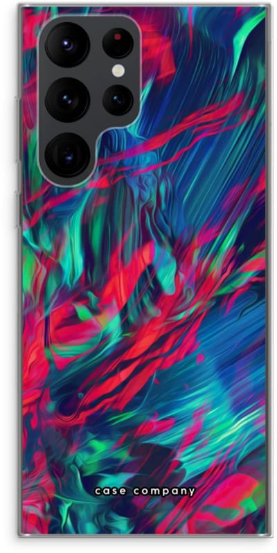 Case Company® - Hoesje geschikt voor Samsung Galaxy S22 Ultra hoesje - Pilgrims Of The Sea - Soft Cover Telefoonhoesje - Bescherming aan alle Kanten en Schermrand