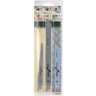 Bosch Accessories 2609256715 Set reciprozaagbladen S 922 EF, S 644 D, S 1111 K S 922 EF, S 644 D, S 1111 K 1 set(s)