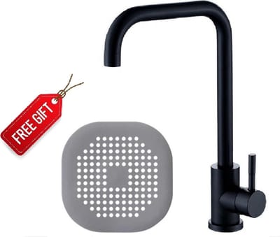 8601A Keukenkraan - 38 cm hoog - RVS - Mat Zwart