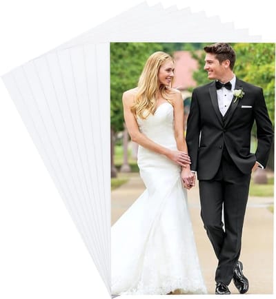 10 Stuks Sublimatie Aluminium Platen Wit Parelmoer voor Foto's en Maatwerk DIY Decoratie