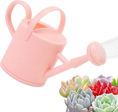 Kinder Gieter - Tuingereedschap Water - Planten Water Geven - Ergonomisch Handvat - 8 x 3.5 x 4.8 cm - Roze