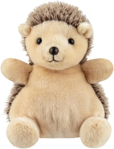 Pluche Egel - Knuffel Egel - Decoratie Kamer - Gemaakt van gerecyclede materialen - 8 inch - Bruin